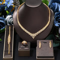 Luxury Bridal Jewelry Set Women's Exquisite Necklace Set Bridal Crown Ball Romantic Wedding Dress Accessories