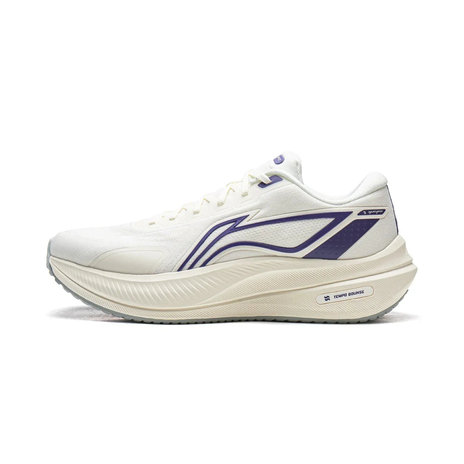 حذاء ركض محسن بوسادة YUEYING 5 للرجال مع مقدمة عريضة عاكسة للضوء TEMPO BOUNSE من Li-Ning ARHV015 ARHW003
