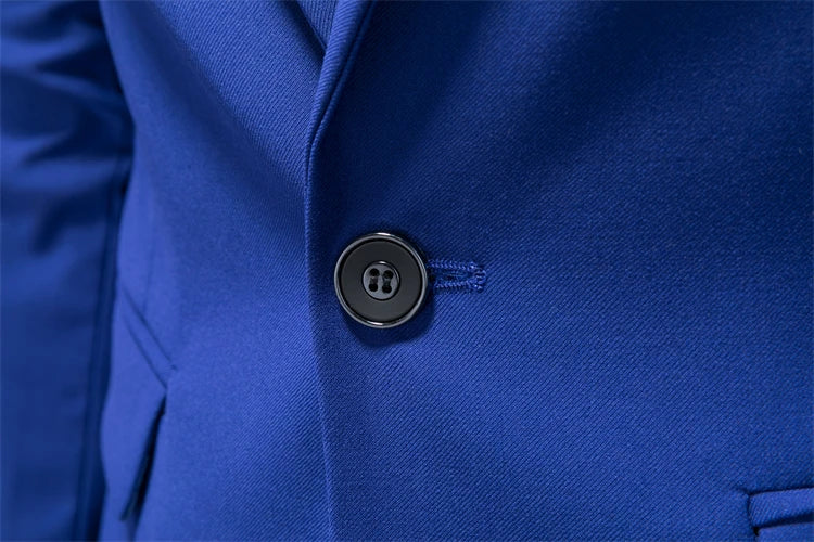 15 Color Fashion Mens Suit Jacket High Quality Slim Fit Solid Color Casual Business Mens Blazers Formal Office Wedding Suit Tops
