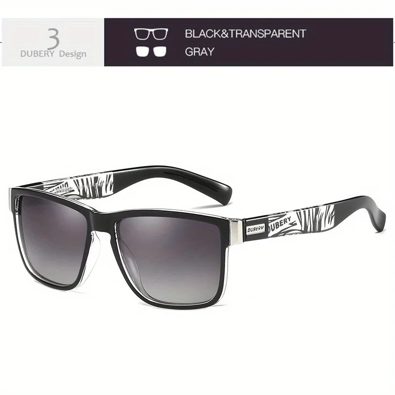 DUBERY Polarized UV400 Protection Sunglasses For Men And Women 15 Colors Model 518