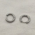 NEW ARRIVAL! 13/17/21mm 100pcs Stainless Steel Round Clasps&Hooks Earring Hooks Base For Handmade Earrings Parts DIY Accessories