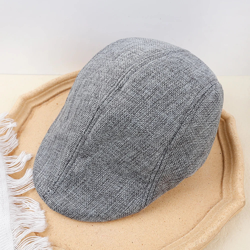 Men Berets Spring Autumn Winter British Style  Beret Hat Retro England Hats
