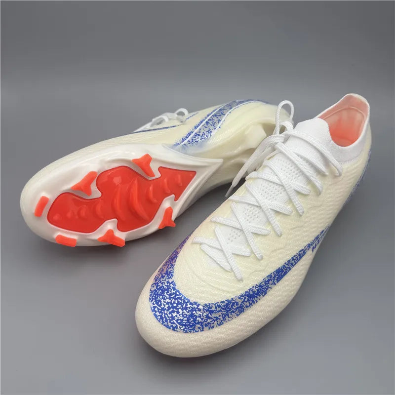 New Men Soccer Shoes Long Spikes Indoor Football Boots Hot-selling High-quality TF/FG Sneakers Outdoor Sports Shoes Match