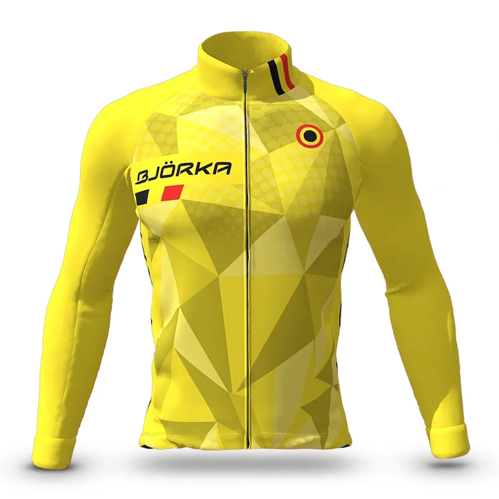Winter Men's Long Sleeve Thermal Fleece Warm Jackets Chaleco Ciclismo Hombre Cortavientos Hot Sale Bicycle Clothing 2022