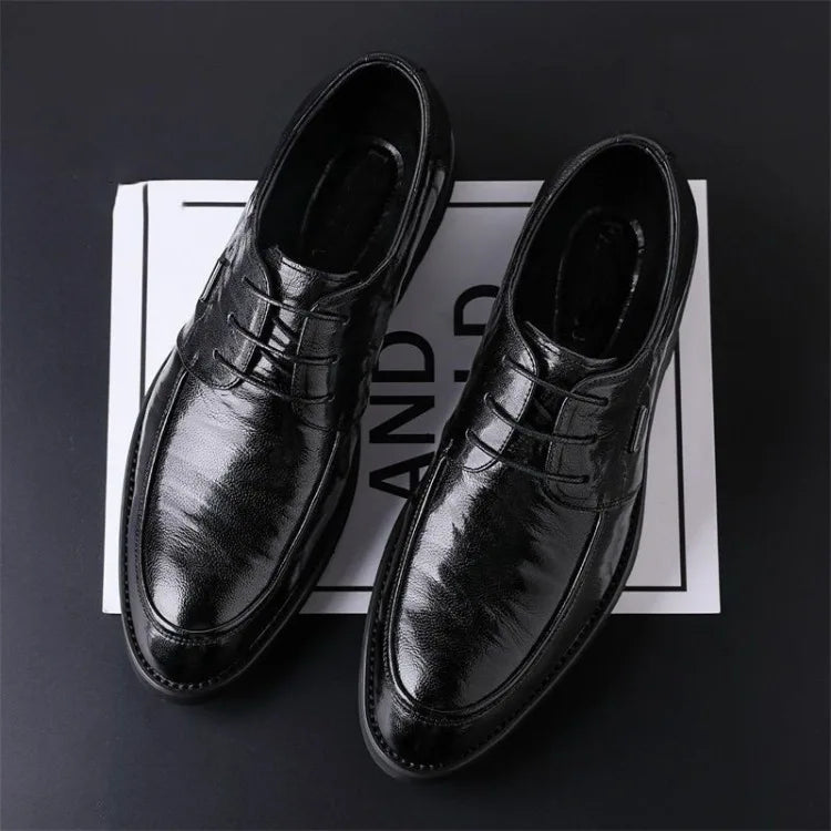 2026 Men's Height Increasing Dress Shoes Business Casual Elevator Oxfords Wedding Office Formal Spring Autumn Fashion