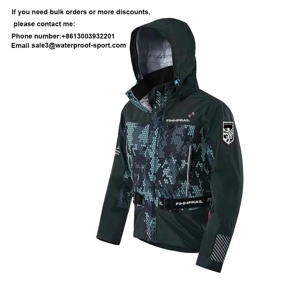 Jacket for ATV, UTV, Mud Riding, Fishing, Hunting, Speedmaster, Waterproof, Breathable, Keep Warm, Winter Spring