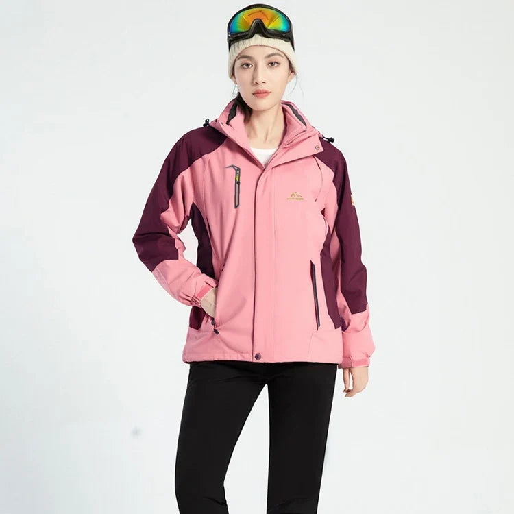 Women's Waterproof Hiking Jacket Windproof Windbreaker Camping Hunting Climbing Trekking Fishing Coat Outdoor Clothing