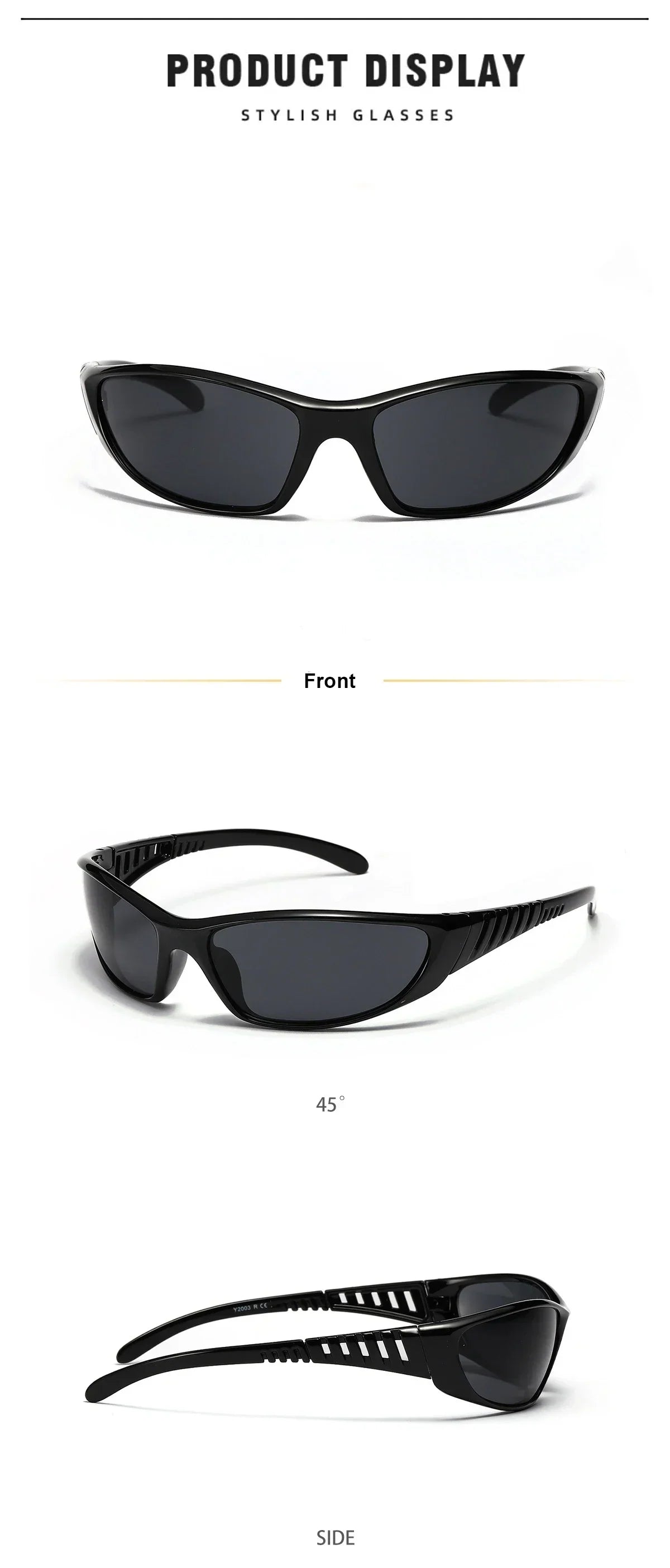 Silver Sunglasses Color Hollowed Out Future Sense Of Technology Hot Girls Net Red Sunglasses Women Sunglasses Trendy Men