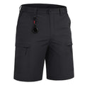 Summer Moisture Wicking Casual Shorts Mens Cargo Work Shorts Running Jogging Sports Bottoms Nylon Rip-Stop Short Pants
