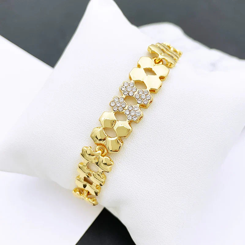 Gold Color Jewelry Sets For Women Necklace Sets For Women bijoux de mode ensembles de bijoux