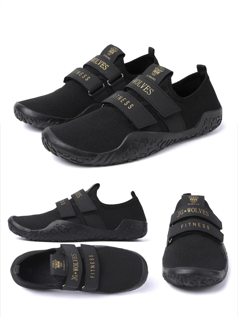 Deadlift Shoes Weight Lifting Shoes for Men Women Weightlifting Squat Shoes Fitness Cross-Trainer Barefoot Gym Training Sneakers