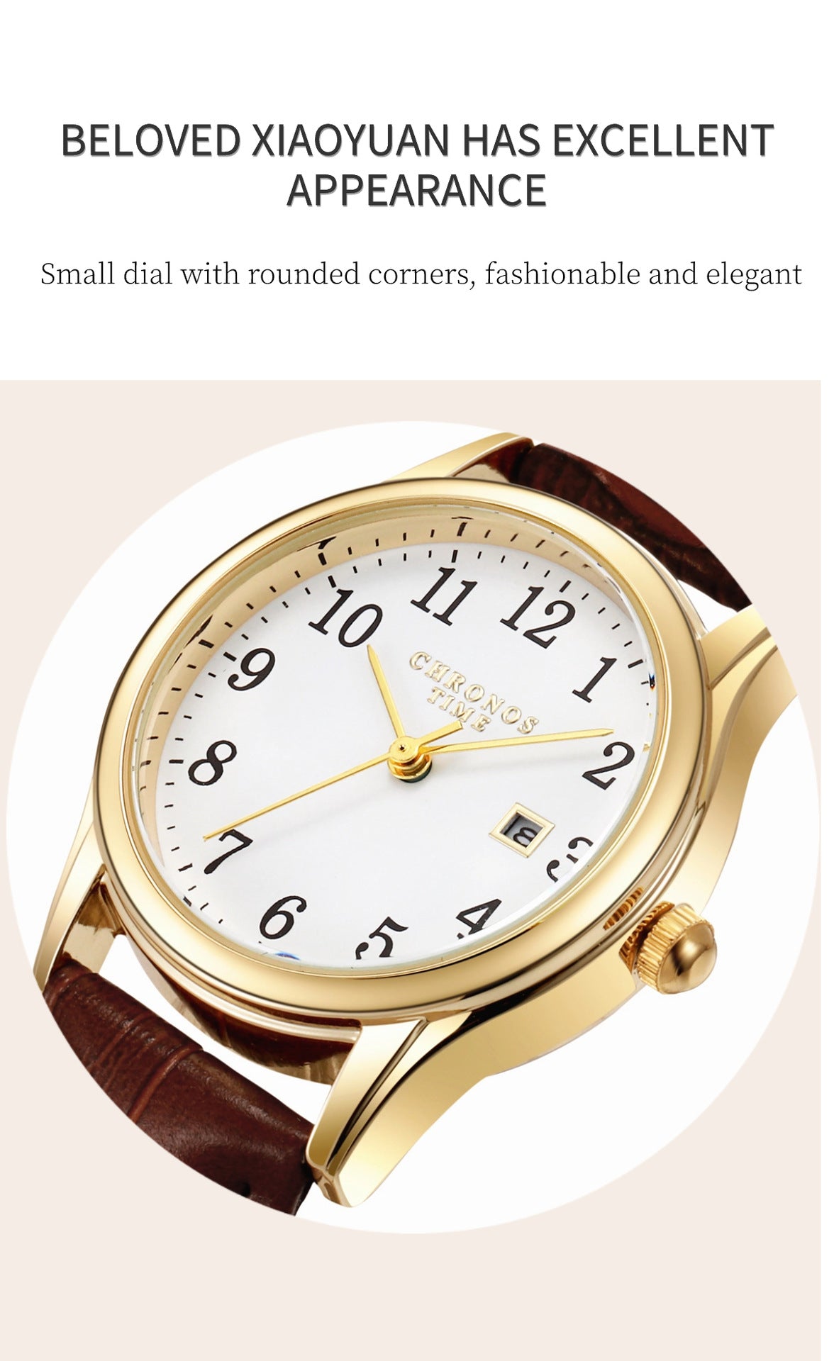 Luxury Watch For Woman High Quality Ladies Quartz Watch Waterproof Date Leather Women Watches reloj+box
