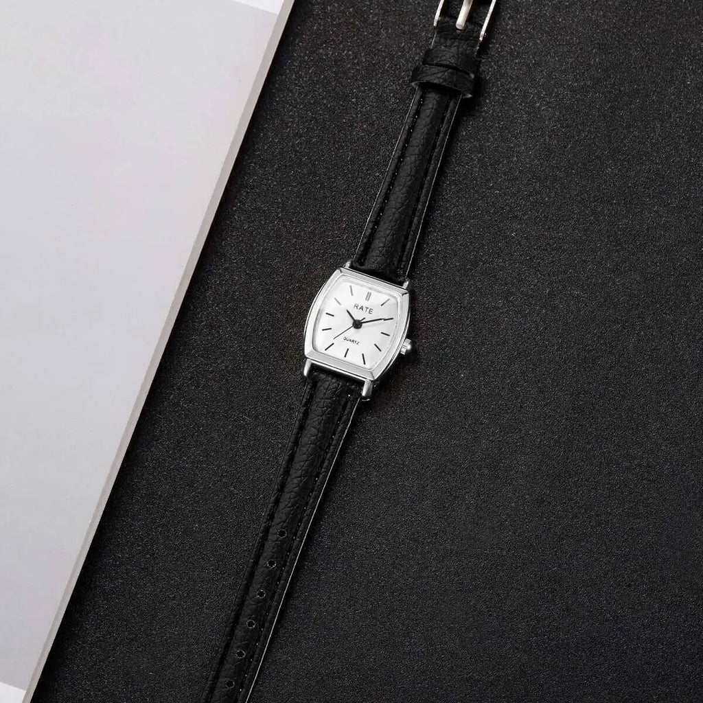 Fashion Women Watches Casual Small Dial Leather Strap Womens Quartz Watch Reloj Mujer Girls Clock（Without Box）