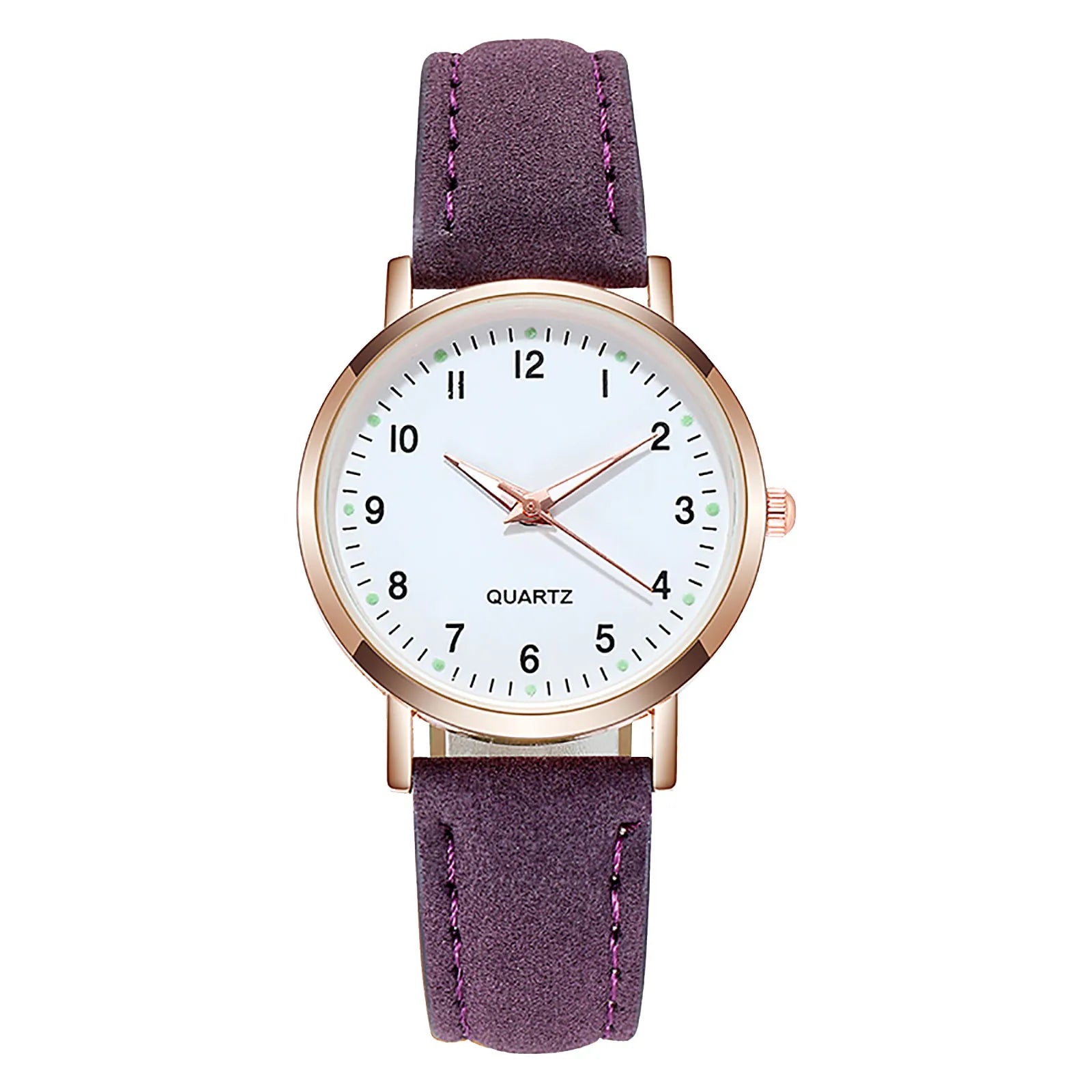 Fashion Watch For Women Leather Belt Watches Ladies Luxury Analog Quartz Luminous Wristwatch Clock Relogio Feminino