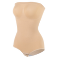 Women's Strapless Jumpsuit Shapewear New Sexy Briefs Bodysuit Butt Lifter Compression Waist Trainer Push Up Backless Shaper