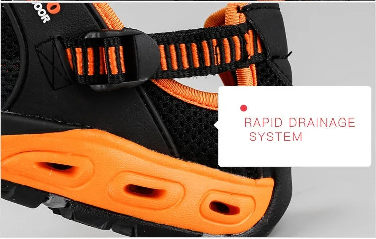 Summer Wading Hiking Shoes for Men Outdoor Man Sneakers Breathable Quick Drying Sports Trekking Beach Barefoot Mens Shoes