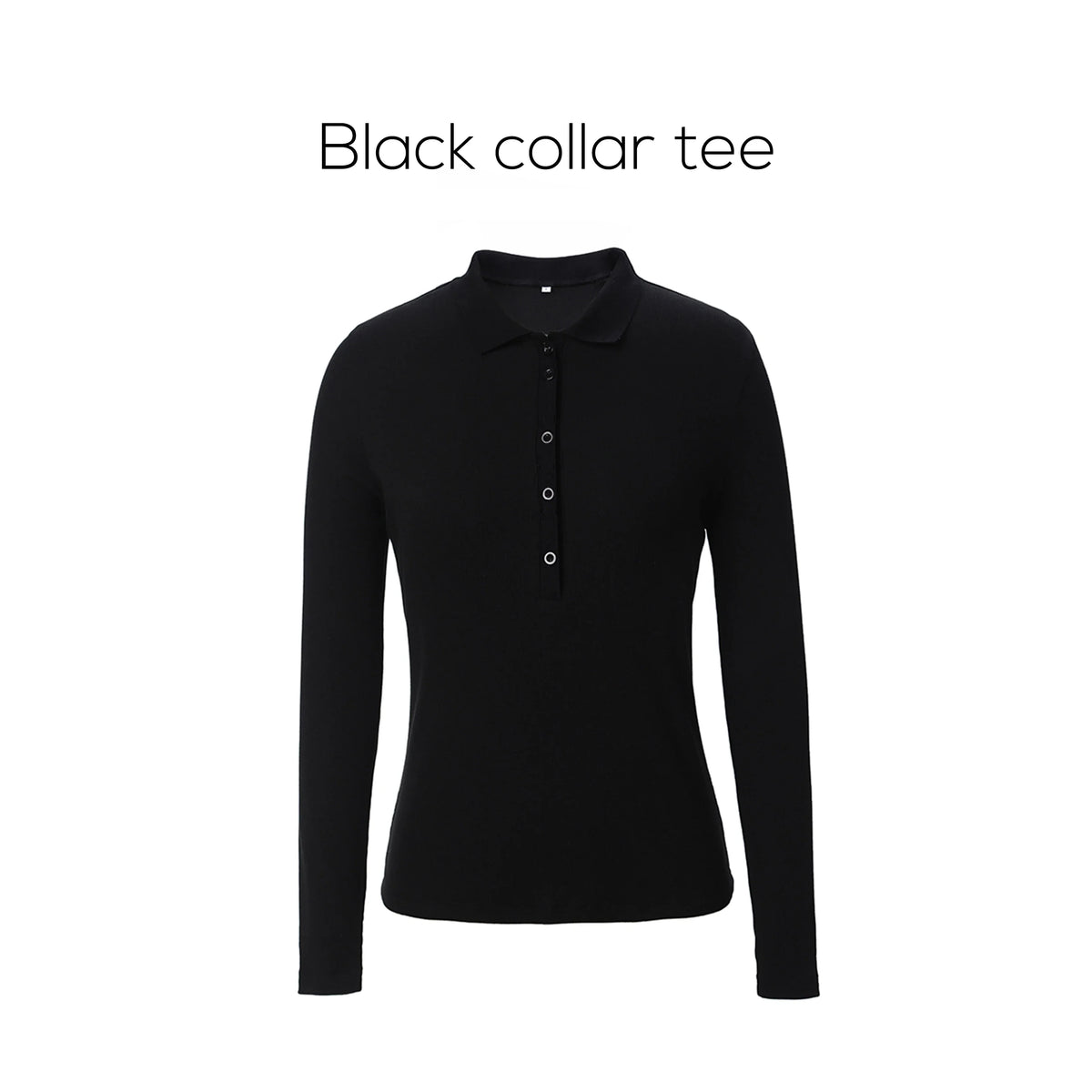 AP 2025 Spring and Summer Women Turn-down Collar Tee Soft Lady Cotton Blend Skirt Comfortable Casual