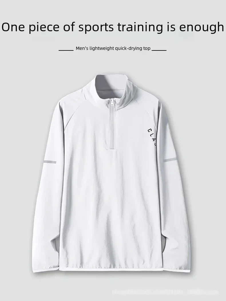 Korean Casual Sports Suit Men's and Youth Sportswear Sets Breathable Running Suit Long Sleeve Pants Fitness Basketball Suit