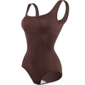 Women's Wide Strap Tummy Control Shapewear Bodysuit Comfortable Non-Slip Fitness Wear for Abdomen Toning Stylish Daily Wear Outf