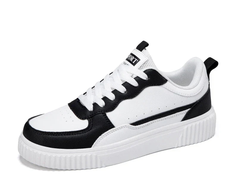 Fashion Women Casual Shoes Breathable Walking Flat Shoes Sneakers White Female Footwear Sports Running Outdoor Walking For Men