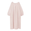 Vintage 100% Cotton Women Dress V Neck Long Sleeve Korean Jananse Pajama Dresses Ladies Comfortable Homewear Wearable Outside