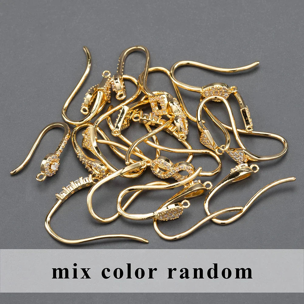 20pcs/lot M800 jewelry accessories,pass REACH,nickel free,18k gold plated,copper,connector,diy earrings,jewelry making