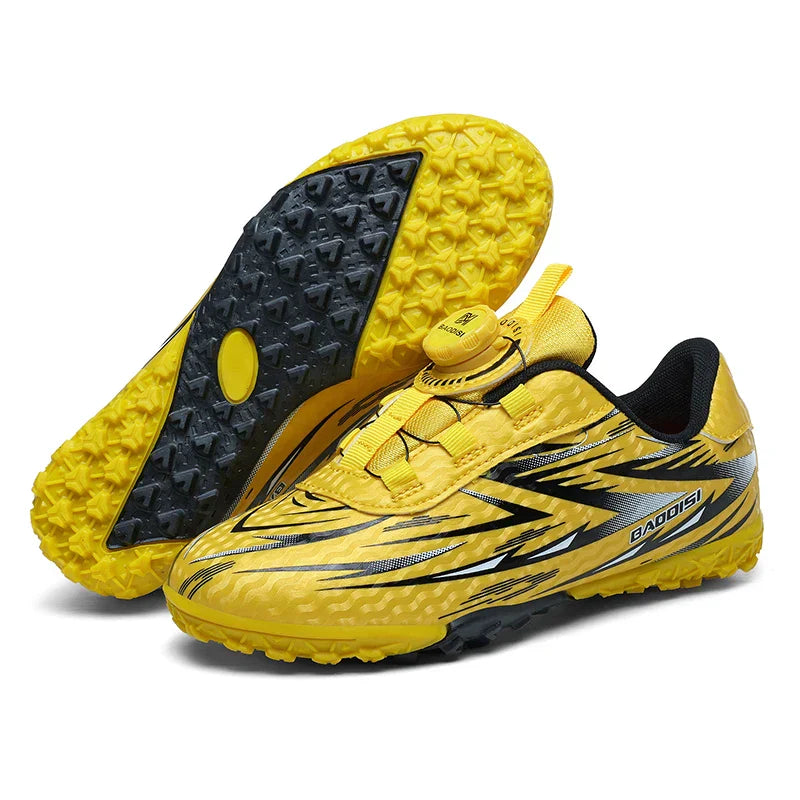 Kids Soccer Cleats Boys Football Boots Children Training Shoes Youth Ultralight Non-slip Sports Sneakers Breathable Comfortable