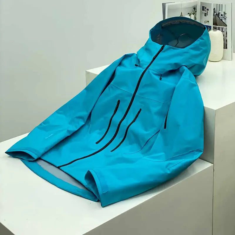 Outdoor Men's and Women's, Sports, Fishing, Mountaineering, Travel, Fashion, Camping, Leisure, Multicolor Hardshell Jacket