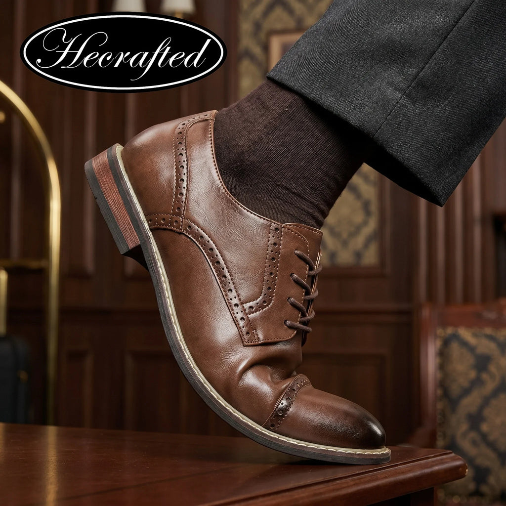 Social Shoe Male Comfortable Business Stylish Gentleman'S Men'S Dress Shoes Leather