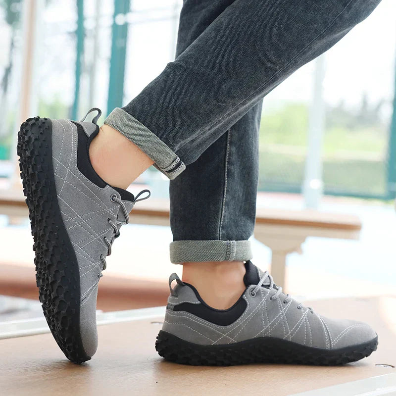 Outdoor Wide Toe Barefoot Men Hiking Shoes Minimalist Walking climbing Shoes Comfort Breathable Zero Soles Man Casual Sneakers