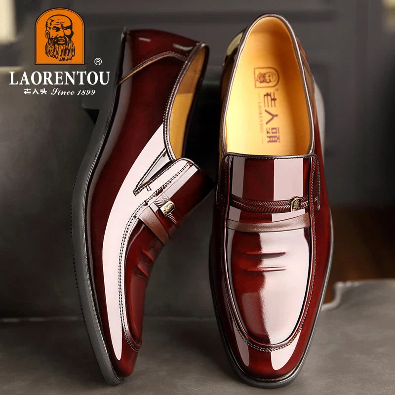 Breathable Genuine Leather Men’s Casual Shoes – Comfortable Walking Footwear EU 40–47