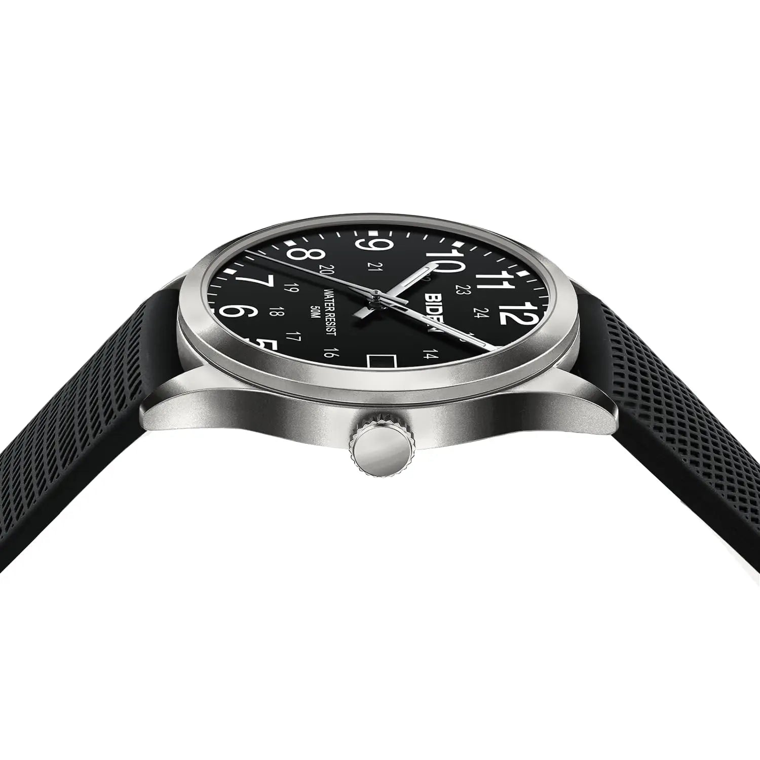 Men's Watch Simulated Quartz Sports Men's and Women's Watch 30 Waterproof Second Hand Luminous Easy to Read Dial