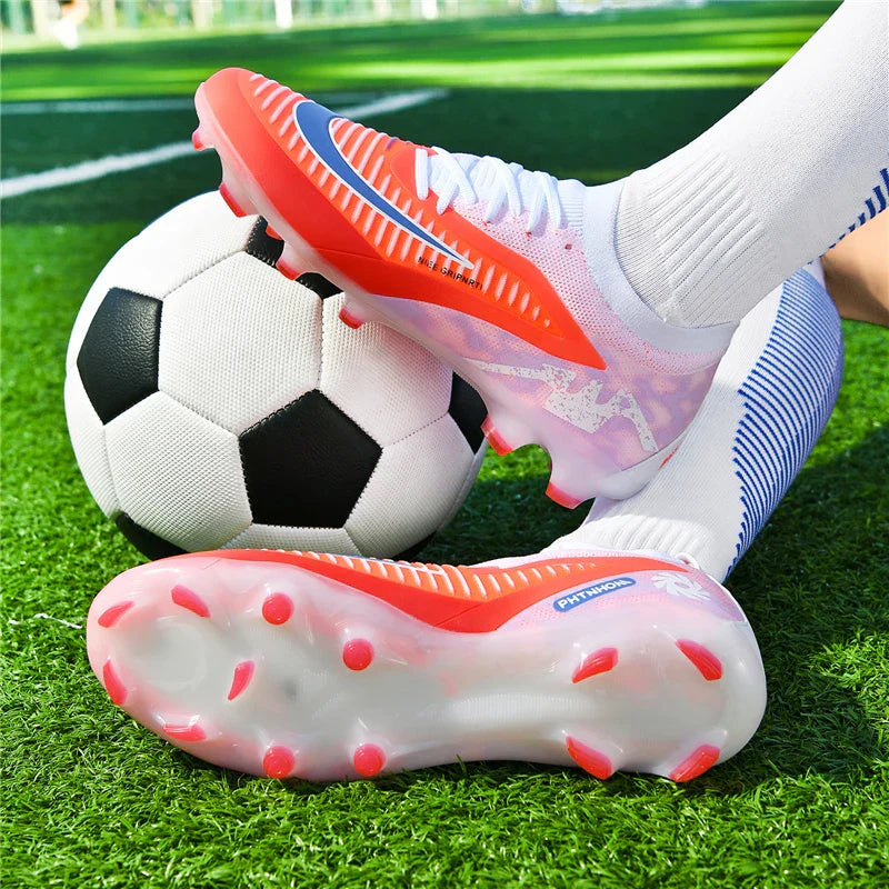 New Men Football Boots Breathable Unisex Ultralight Wholesale Professional Indoor Training Soccer Shoes Futsal Drop Shipping
