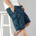 Men's Printed Casual Shorts Summer Light Weight Shorts Outdoor Sports Cool Breathable Beach Relaxed Fit Cotton Cargo Shorts
