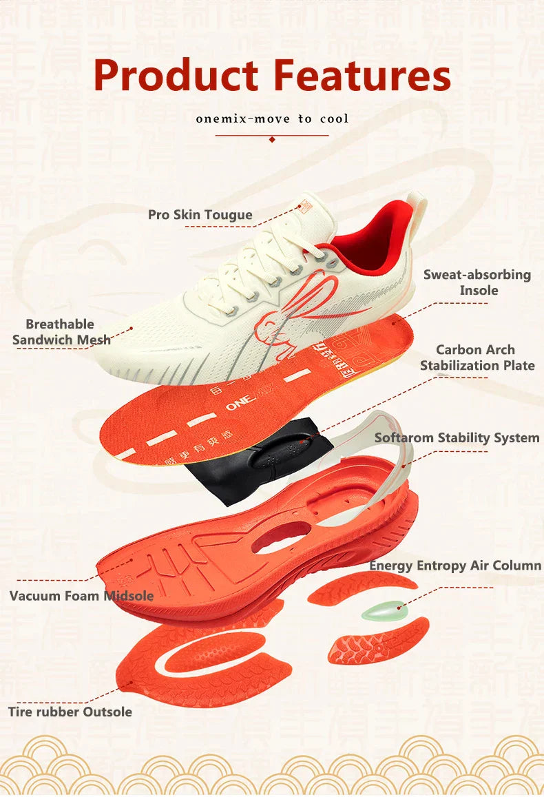 Sneakers Buffer Running Shoes Heavyweight Runners Men Non-slip Breathable Lightweight Outdoor Sport Shoes