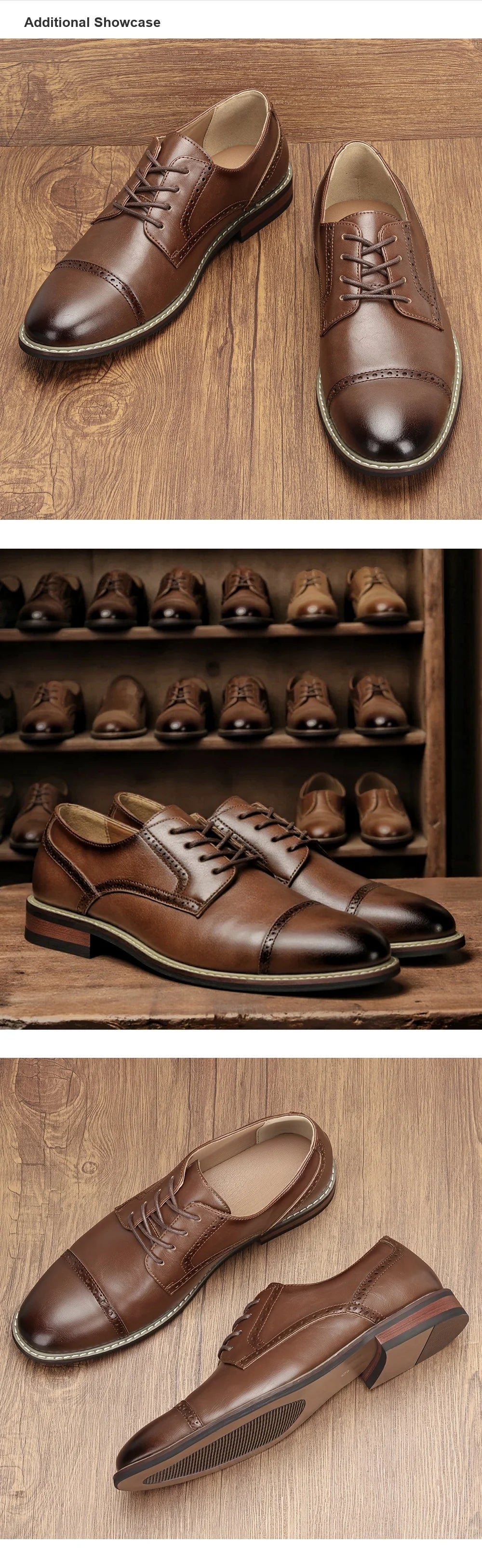 Social Shoe Male Comfortable Business Stylish Gentleman'S Men'S Dress Shoes Leather