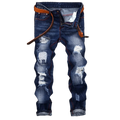 American youth trend to make old men's straight jeans