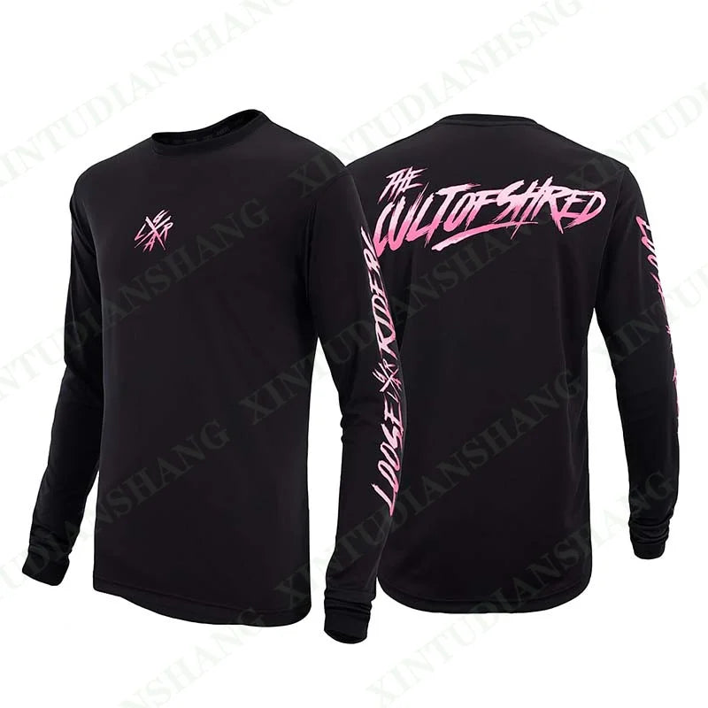 Loose Riders Men's Mountain Bike MTB Shirts Motocross Downhill Enduro BMX Racing MX Jerseys Ciclismo Bike Clothing Custom