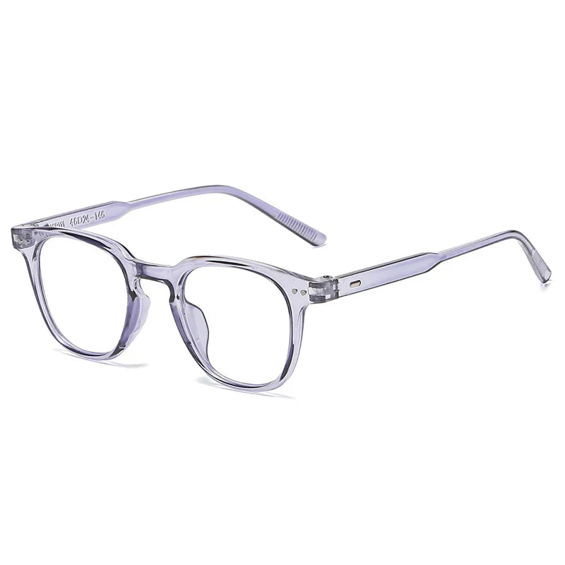 2024 New Fashion Y2K Style Glasses Frame Retro Square Glasses for Women Lady Decorative Eyeglasses Korean Powder Blusher Eyewear