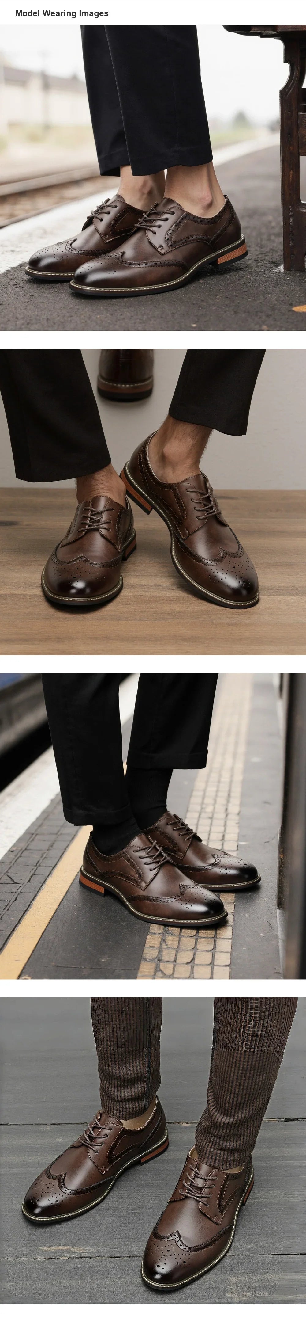 Social Shoe Male Business Comfortable Gentleman'S Stylish Formal Shoe
