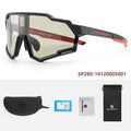 Sunglasses Polarized Cycling Glasses Electronic Color Change Glasses UV400 Safety Bike Bicycle Eyewear Sports Goggles