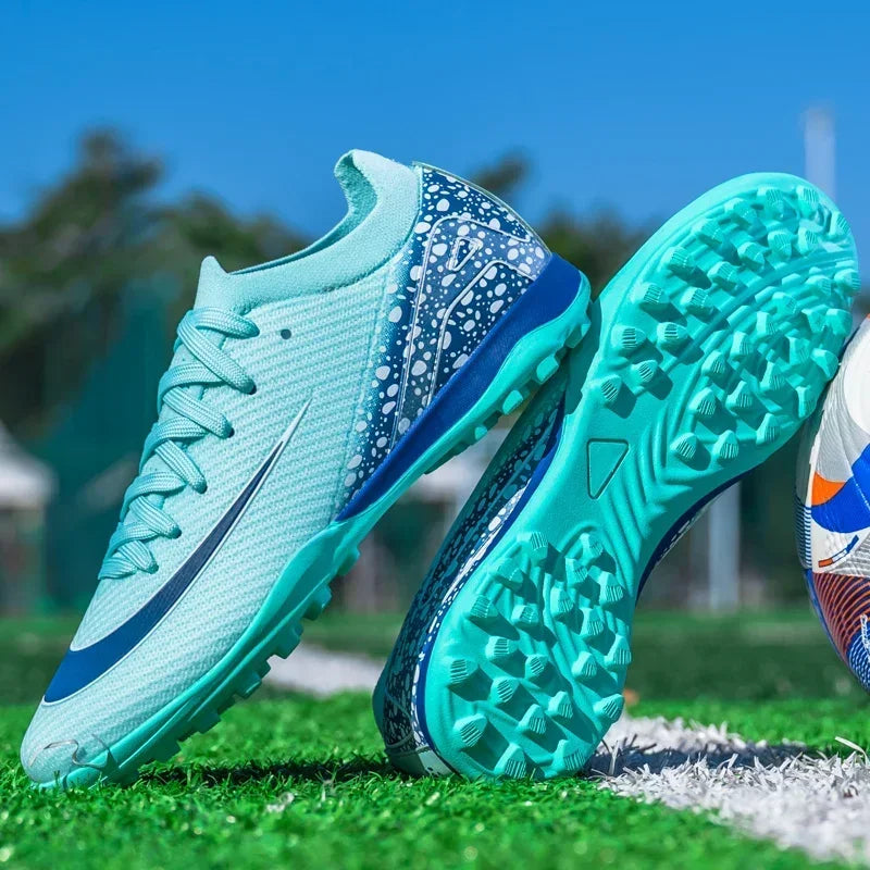 New Men Professional Unisex Soccer Shoes Sport Ultra-light Football Boots Cleats Grass Non-slip Training Match FG/TF