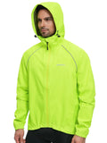 Waterproof Running Cycling Jacket for Men Breathable Bike Rain Jacket Bicycle Coat Clothing Windbreaker