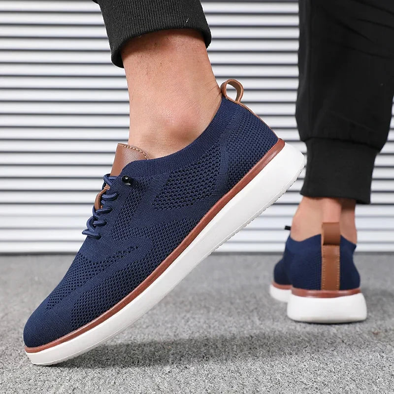 Men's Lightweight Knitted Shoes Comfortable All Day Long Have Excellent Fit Walking Shoes Suitable for Daily Wear Hiking Shoes