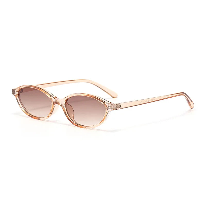Small Cat Eyes Sunglasses For Women Men Fashion Brand Designer Retro Gradient Shades