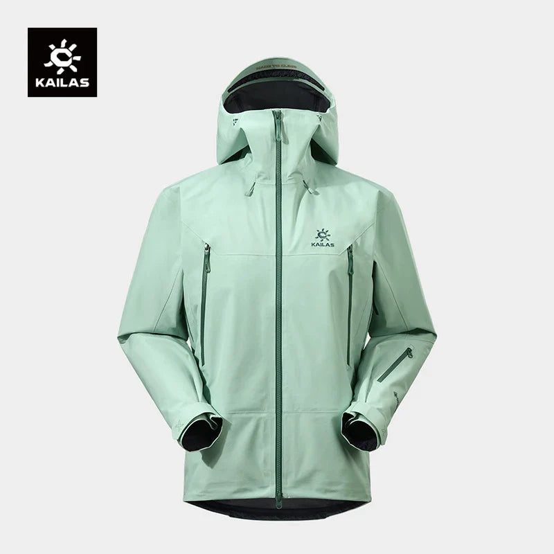 Mont-X Hard Shell Jacket GTX Rainstorm Waterproof Hooded Coats Outdoor Professional Mountaineering Jackets KG2441135