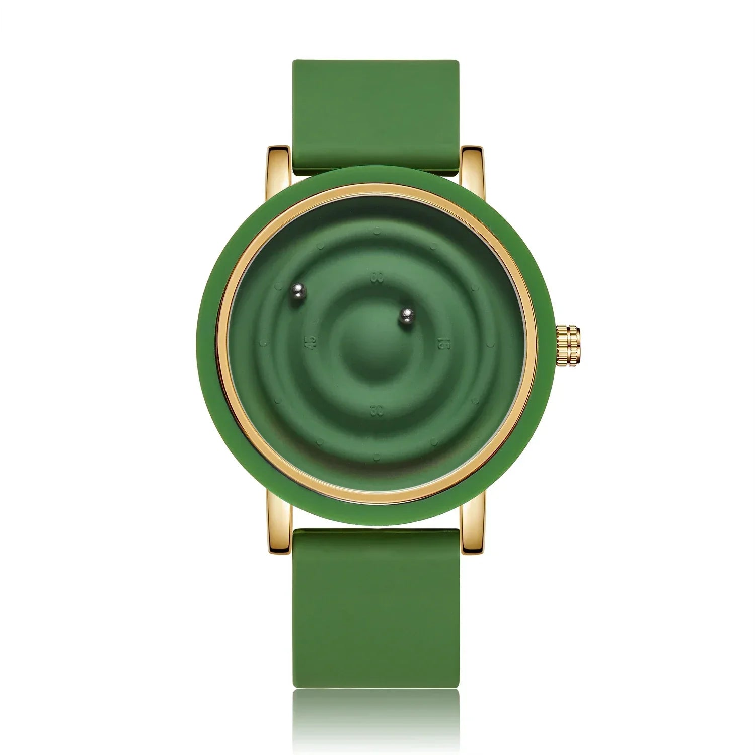 Personalized fashionable floating magnetic pointer free ball bearing creative simple waterproof quartz watch student women men