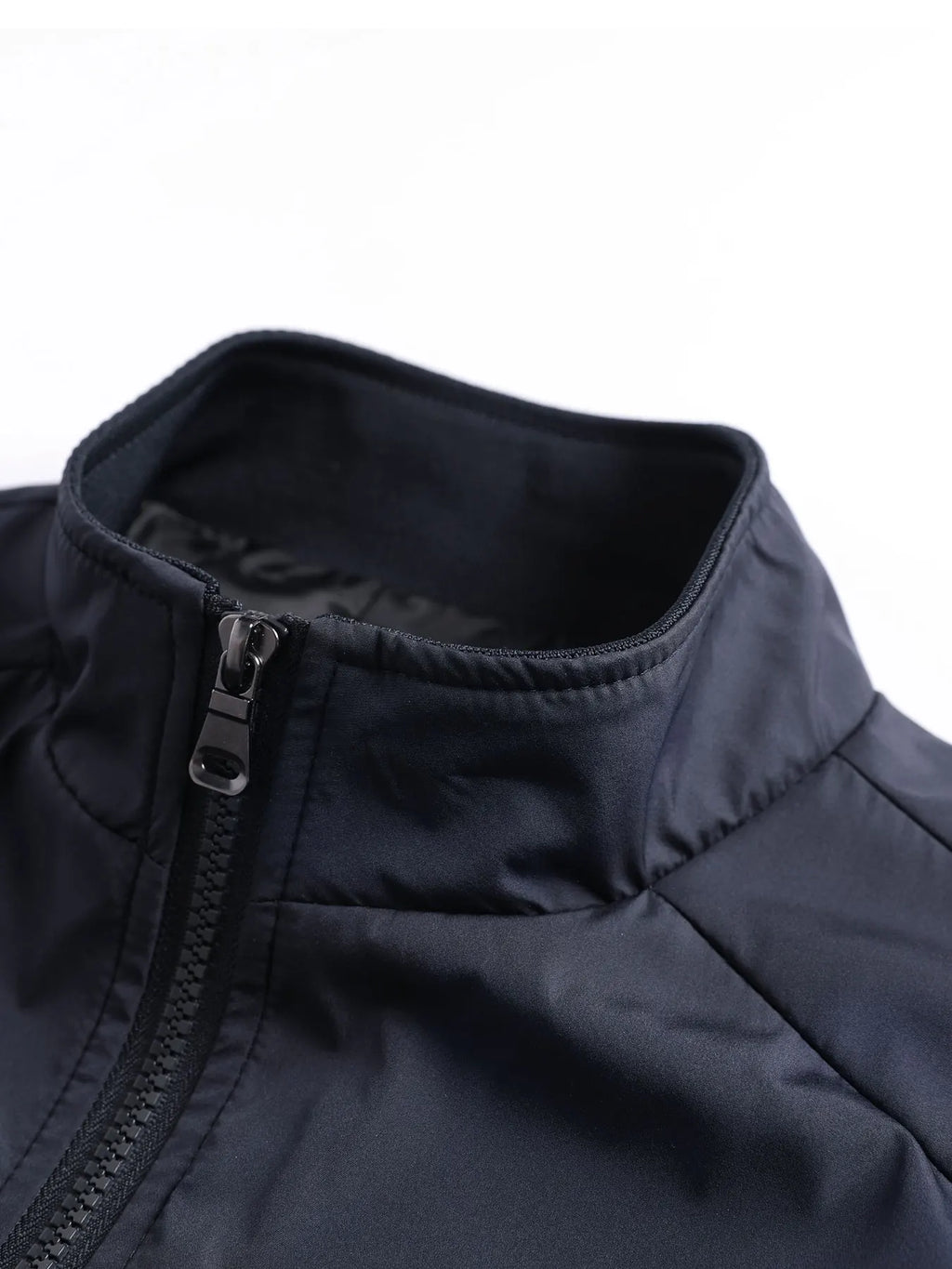 Men's Spring and Autumn Thin Casual Jacket Solid Color Stand Collar Cardigan Jacket Men's Outdoor Sports Casual Versatile Top