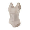 2025 New Bodysuit Shapewear with Zipper Belt Women Tummy Control Fajas Body Shaper Waist Trainer Slimming Cincher Corset Tops
