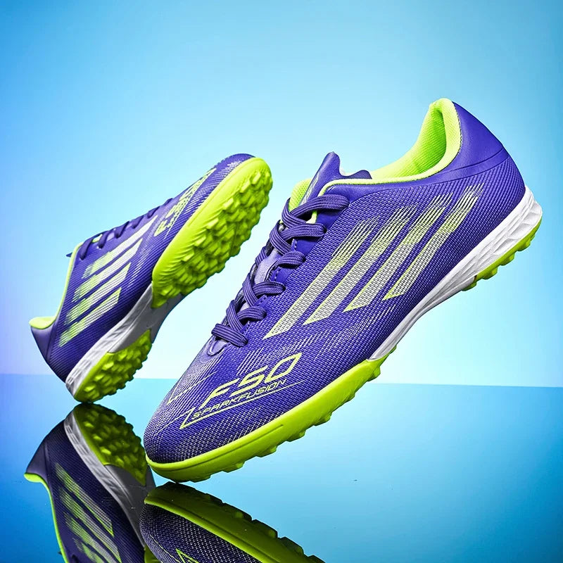 New Men Professional Football Boots Non-Slip TF/FG Boys Sneakers Match Soccer Shoes Ankle Comfortable Sports Shoes Unisex